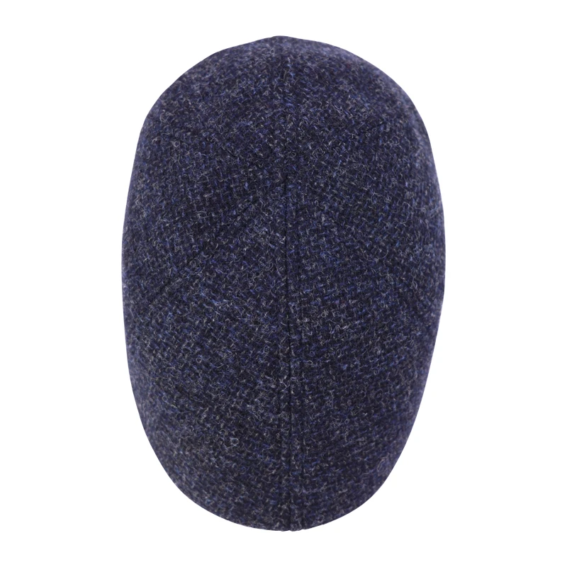 Stetson Texas Flatcap | Zwart Blauw | www.pietkoopmans.nl