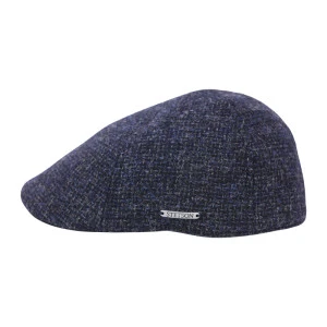 Stetson Texas Flatcap | Zwart Blauw