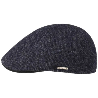 Stetson Texas Flatcap | Zwart Blauw | www.pietkoopmans.nl