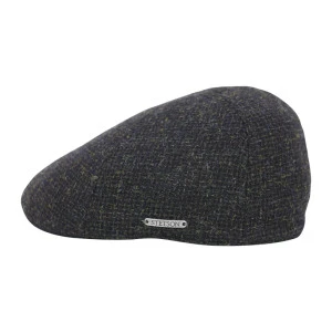 Stetson Texas Flatcap | Zwart Groen