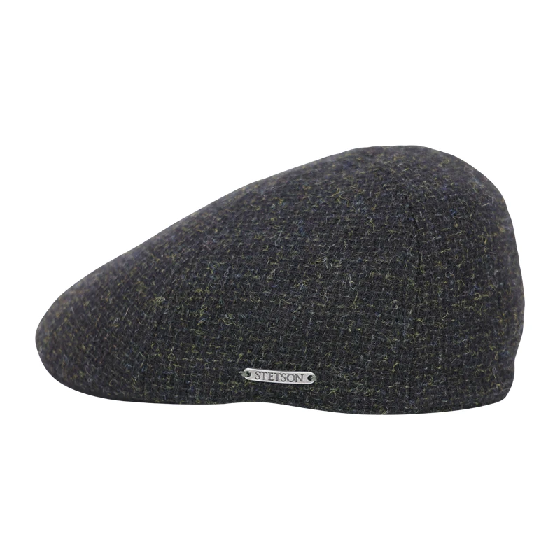 Stetson Texas Flatcap | Zwart Groen | www.pietkoopmans.nl