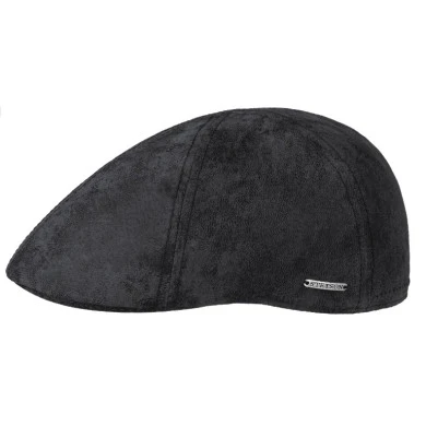 Stetson Flat Cap | Zwart | www.pietkoopmans.nl