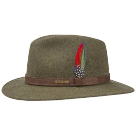 Stetson Hoed | Groen Gemeleerd