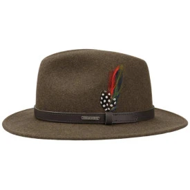 Stetson Hoed | Bruin Gemeleerd