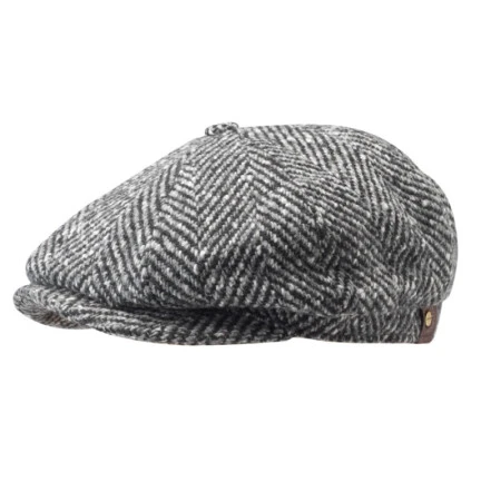 Stetson Hatteras Visgraat | Zwart Wit