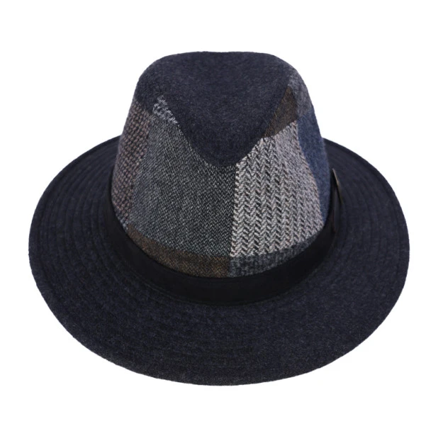 Stetson Winter Hoed Patchwork | Antraciet | www.pietkoopmans.nl