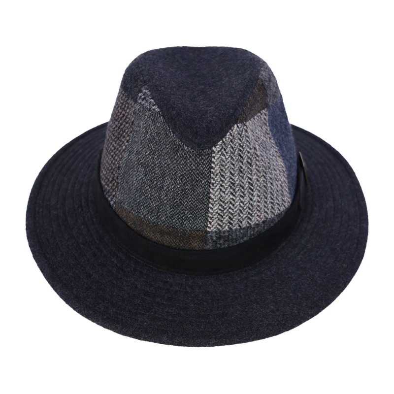 Stetson Winter Hoed Patchwork | Antraciet | www.pietkoopmans.nl