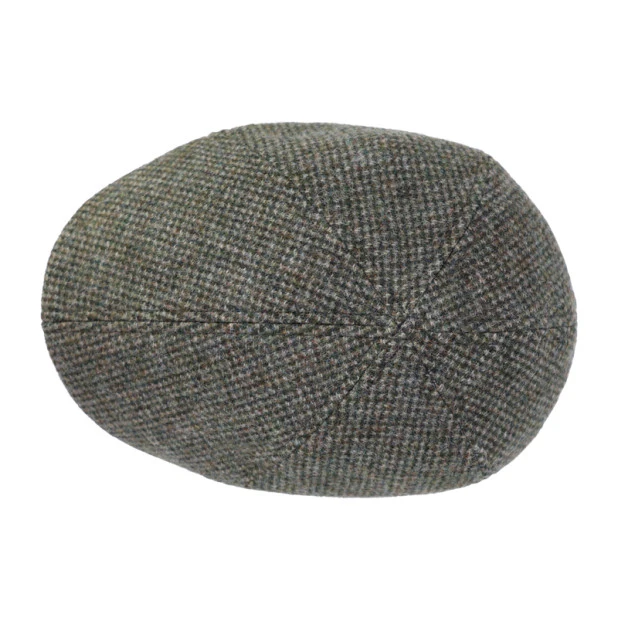 Stetson Winter Flatcap | Pied Du Poule Groen | www.pietkoopmans.nl 