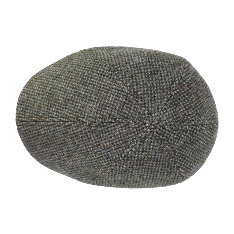 Stetson Winter Flatcap | Pied Du Poule Groen | www.pietkoopmans.nl