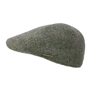 Stetson Winter Flatcap | Pied Du Poule Groen