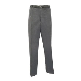Traffic Corduroy Broek Bandplooi | Grijs