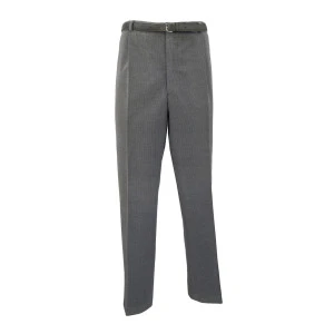 Traffic Corduroy Broek Bandplooi | Grijs
