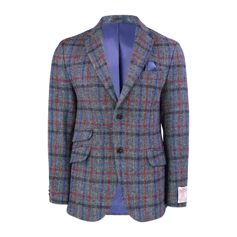Colbert Harris Tweed Wellington | Grijs Geruit