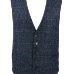 Gilette Harris Tweed Wellington | Blauw Geruit