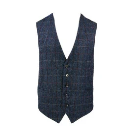 Gilette Harris Tweed Wellington | Blauw Geruit