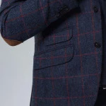 Colbert Harris Tweed | Rood Geblokt | www.pietkoopmans.nl