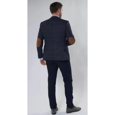Colbert Harris Tweed | Rood Geblokt | www.pietkoopmans.nl