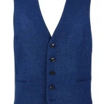 Gilette Harris Tweed Wellington | Kobalt | www.pietkoopmans.nl