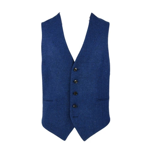 Gilette Harris Tweed Wellington | Kobalt | www.pietkoopmans.nl