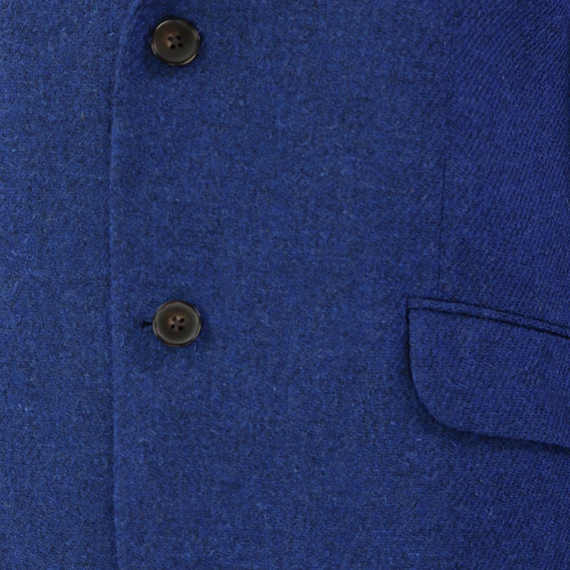 Colbert Harris Tweed Wellington | Kobalt | www.pietkoopmans.nl