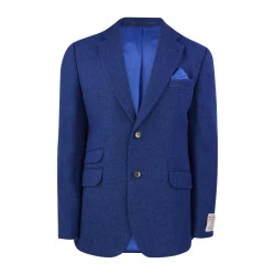 Colbert Harris Tweed Wellington | Kobalt