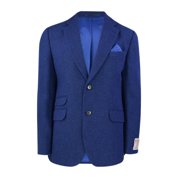 Colbert Harris Tweed Wellington | Kobalt | www.pietkoopmans.nl