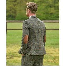 Colbert Harris Tweed Wellington | Groen Brique Geruit