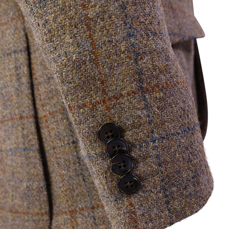 Colbert Harris Tweed Wellington | Walnoot | www.pietkoopmans.nl