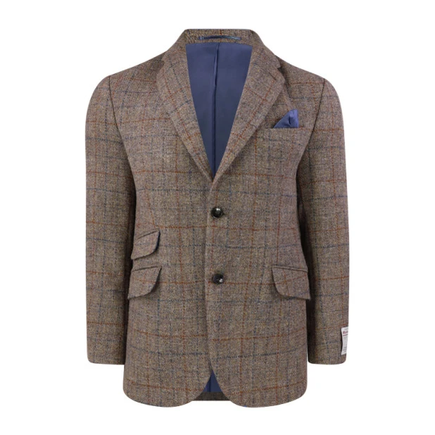 Colbert Harris Tweed Wellington | Walnoot | www.pietkoopmans.nl