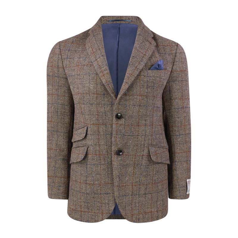Colbert Harris Tweed Wellington | Walnoot | www.pietkoopmans.nl