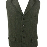 Gilette Harris Tweed Wellington | Groene Visgraat | www.pietkoopmans.nl