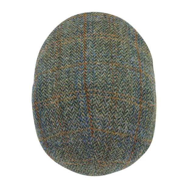 Wellington Flatcap | Henry Tweed Groen Geruit | www.pietkoopmans.nl