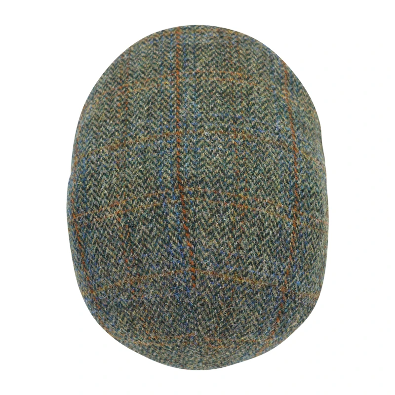 Wellington Flatcap | Henry Tweed Groen Geruit | www.pietkoopmans.nl