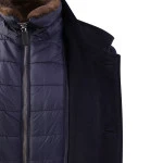 Wellington of Bilmore Mantel Lucas | Navy | www.pietkoopmans.nl