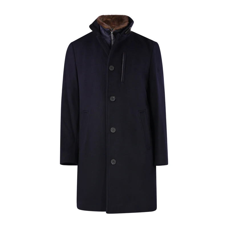 Wellington of Bilmore Mantel Lucas | Navy | www.pietkoopmans.nl