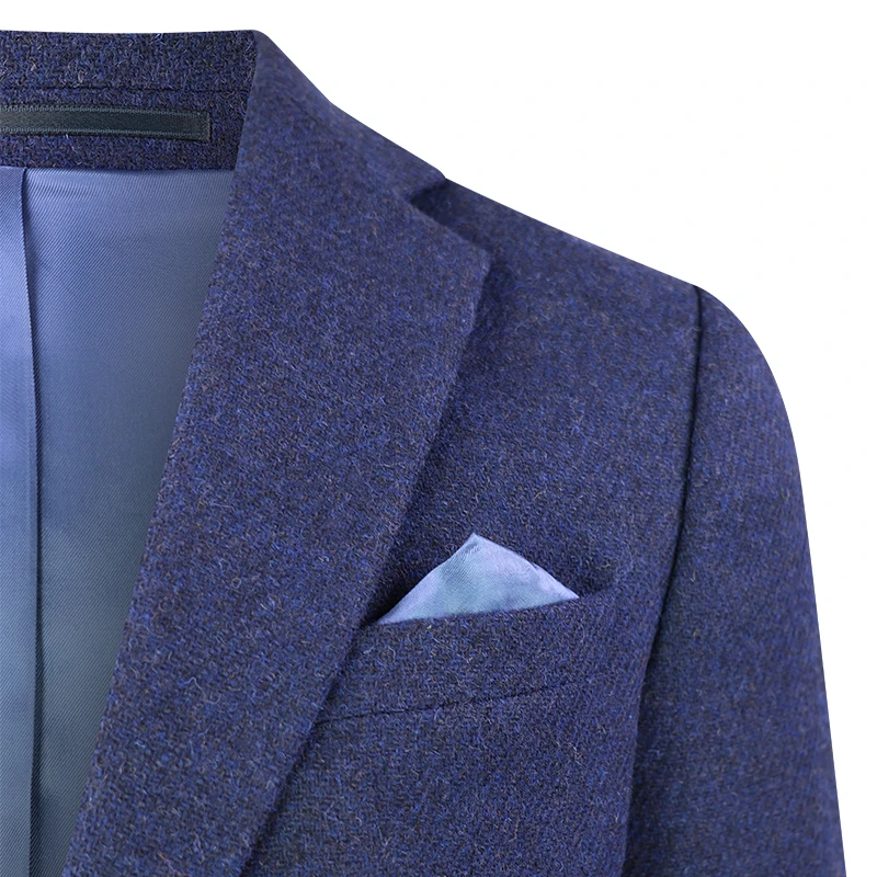 Colbert Harris Tweed Wellington | Marine | www.pietkoopmans.nl