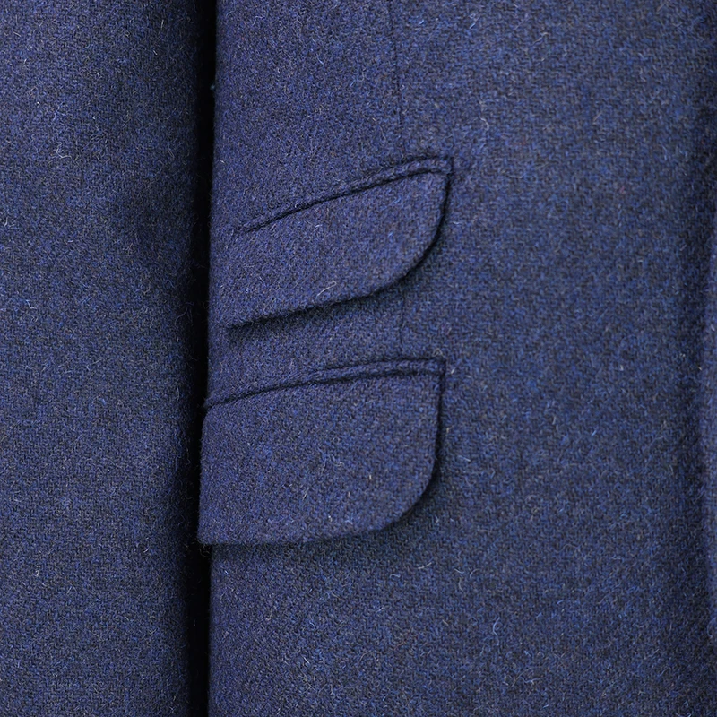 Colbert Harris Tweed Wellington | Marine | www.pietkoopmans.nl