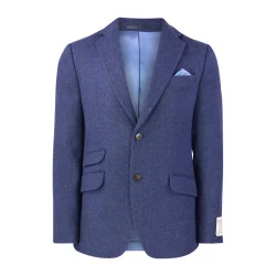 Colbert Harris Tweed Wellington | Marine