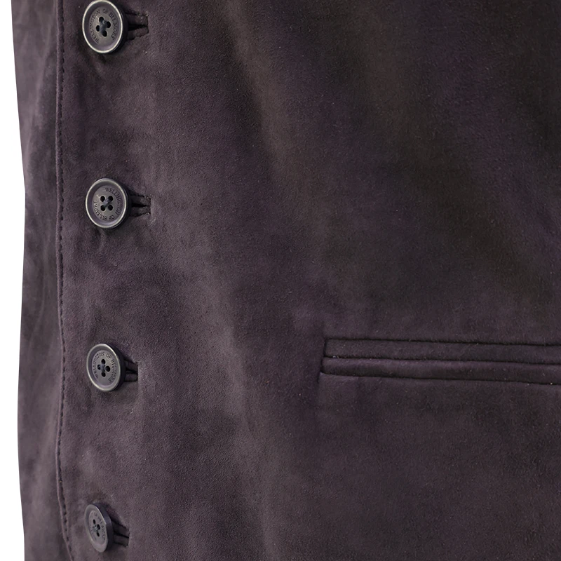 Wellington Of Bilmore Suede Gilet | Mat Marine | www.pietkoopmans.nl