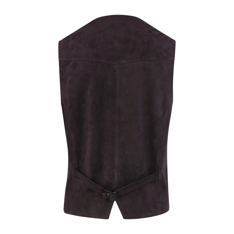 Wellington Of Bilmore Suede Gilet | Mat Marine | www.pietkoopmans.nl