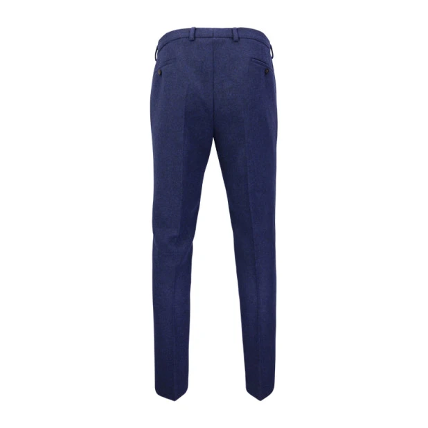 Wellington of Bilmore Tweed Broek | Blue | www.pietkoopmans.nl