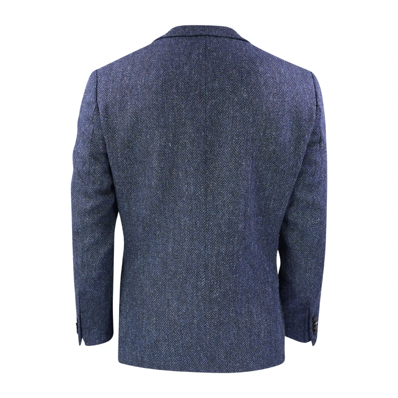 Colbert Harris Tweed Wellington | Blauwe Visgraat | www.pietkoopmans.nl