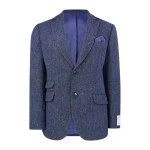 Colbert Harris Tweed Wellington | Blauwe Visgraat | www.pietkoopmans.nl