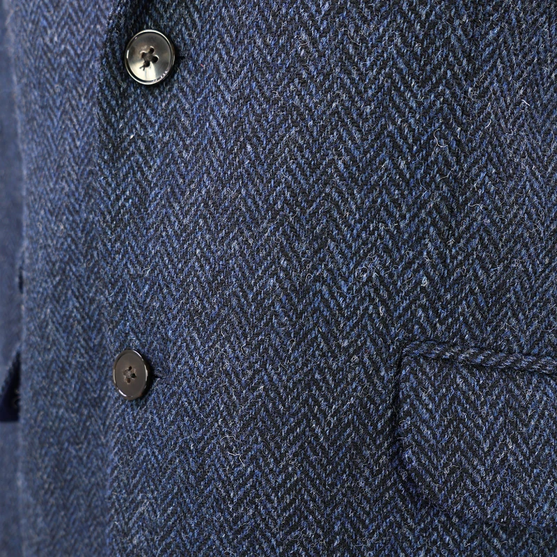 Colbert Harris Tweed Wellington | Blauwe Visgraat | www.pietkoopmans.nl