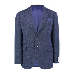 Colbert Harris Tweed Wellington | Blauwe Visgraat