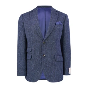 Colbert Harris Tweed Wellington | Blauwe Visgraat