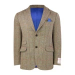 Colbert Harris Tweed Wellington | Olijf Visgraat | www.pietkoopmans.nl