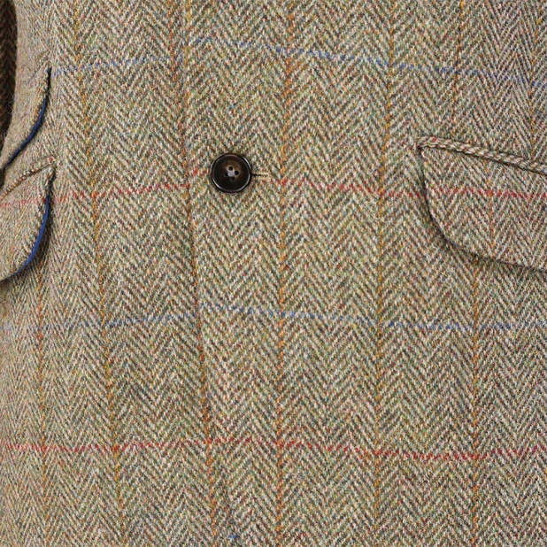 Colbert Harris Tweed Wellington | Olijf Visgraat | www.pietkoopmans.nl