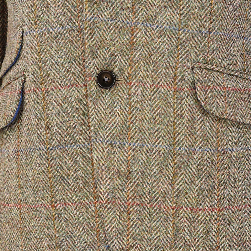 Colbert Harris Tweed Wellington | Olijf Visgraat | www.pietkoopmans.nl