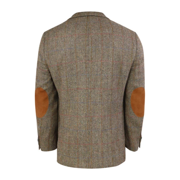 Colbert Harris Tweed Wellington | Olijf Visgraat | www.pietkoopmans.nl